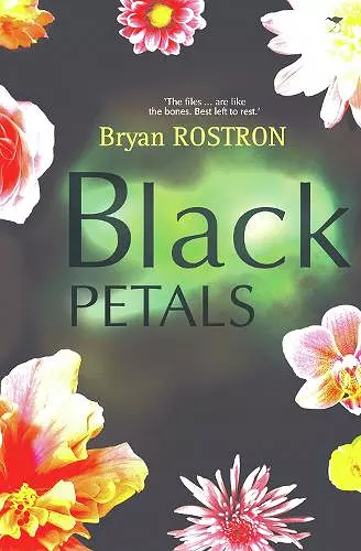 Black petals cover