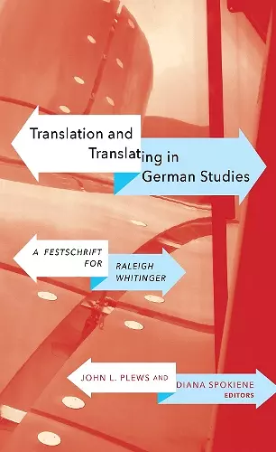 Translation and Translating in German Studies cover