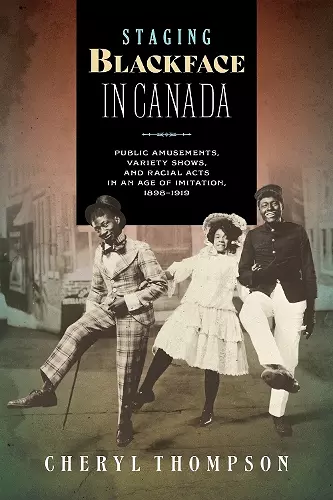 Staging Blackface in Canada cover