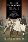 Staging Blackface in Canada cover