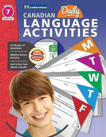 Canadian Daily Language Activities Grade 7 cover