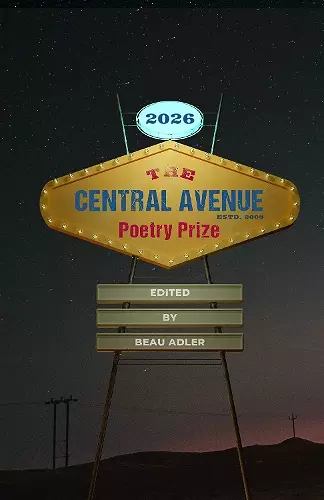 The Central Avenue Poetry Prize 2026 cover