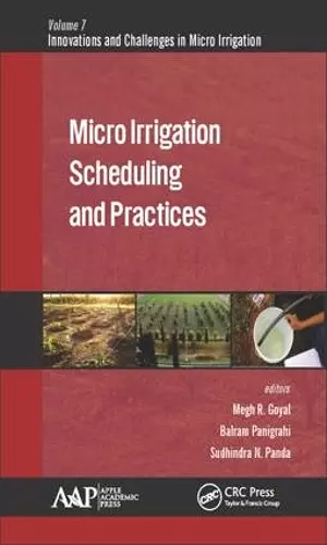 Micro Irrigation Scheduling and Practices cover