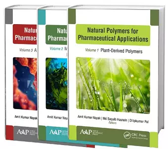 Natural Polymers for Pharmaceutical Applications, 3-volume set cover