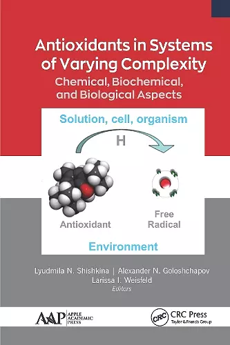 Antioxidants in Systems of Varying Complexity cover