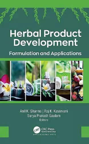 Herbal Product Development cover