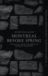 Montréal Before Spring cover