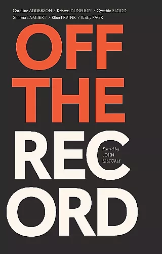 Off the Record cover