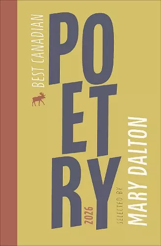 Best Canadian Poetry 2026 cover