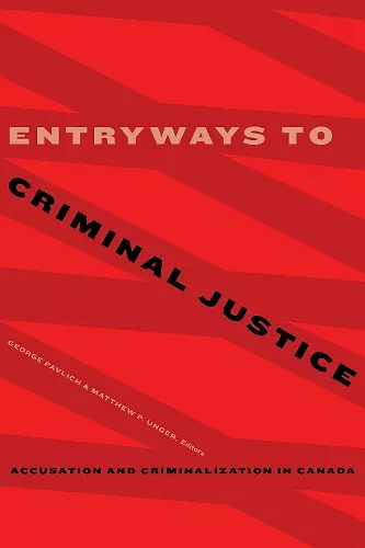 Entryways to Criminal Justice cover