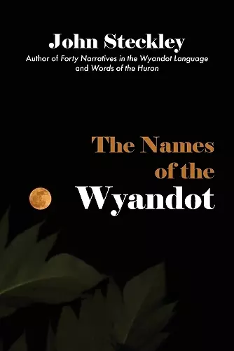 The Names of the Wyandot cover