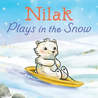 Nilak Plays in the Snow cover