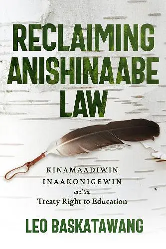 Reclaiming Anishinaabe Law cover