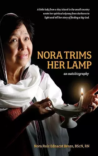 Nora Trims Her Lamp cover