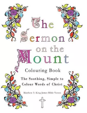 The Sermon on the Mount Colouring Book cover