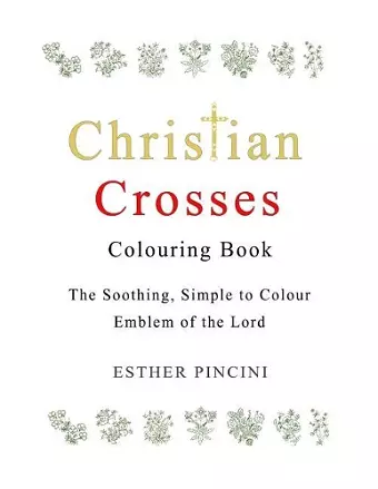 Christian Crosses Colouring Book cover