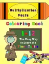 Multiplication Facts Colouring Book 1-12 cover