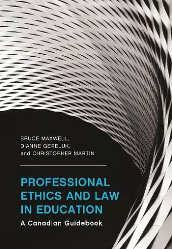 Professional Ethics and Law in Education cover