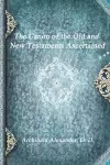 The Canon of the Old and New Testaments Ascertained cover
