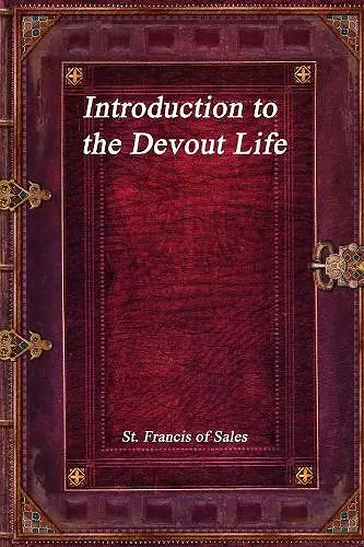 Introduction to the Devout Life cover