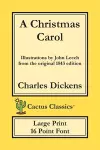 A Christmas Carol (Cactus Classics Large Print) cover