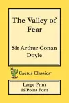 The Valley of Fear (Cactus Classics Large Print) cover