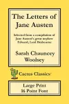 The Letters of Jane Austen (Cactus Classics Large Print) cover