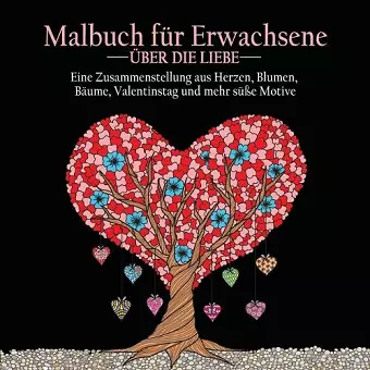 Malbuch fur Erwachsene uber die Liebe cover