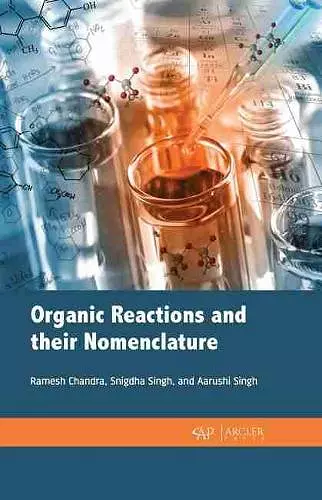 Organic Reactions and their nomenclature cover