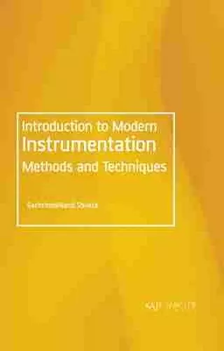Introduction to Modern Instrumentation Methods and Techniques cover