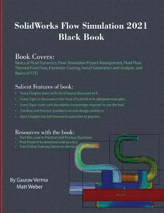 SolidWorks Flow Simulation 2021 Black Book cover