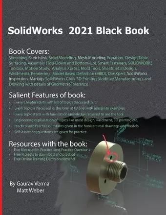 SolidWorks 2021 Black Book cover