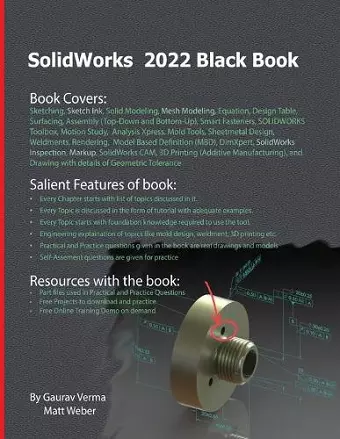 SolidWorks 2022 Black Book cover