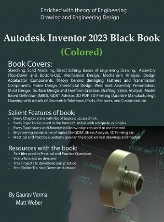 Autodesk Inventor 2023 Black Book (Colored) cover