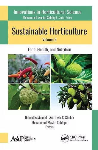 Sustainable Horticulture, Volume 2: cover