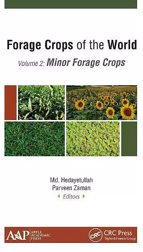 Forage Crops of the World, Volume II: Minor Forage Crops cover