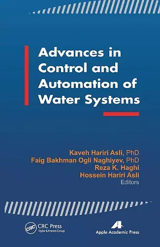 Advances in Control and Automation of Water Systems cover