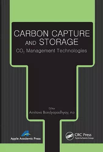 Carbon Capture and Storage cover