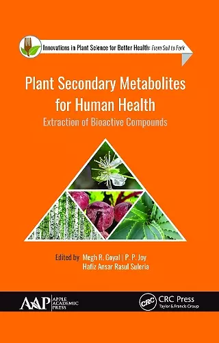 Plant Secondary Metabolites for Human Health cover