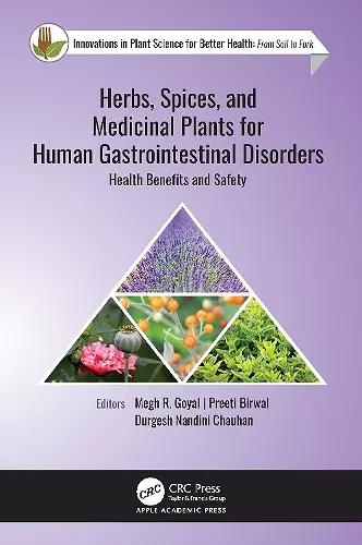 Herbs, Spices, and Medicinal Plants for Human Gastrointestinal Disorders cover