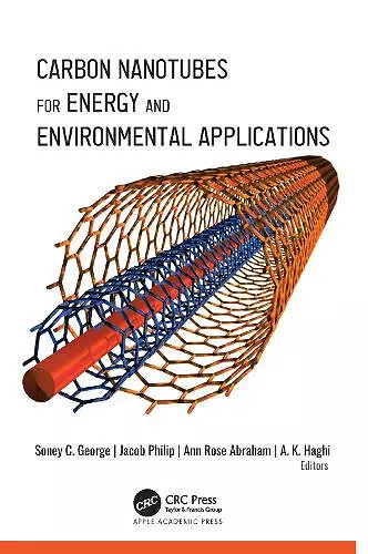 Carbon Nanotubes for Energy and Environmental Applications cover