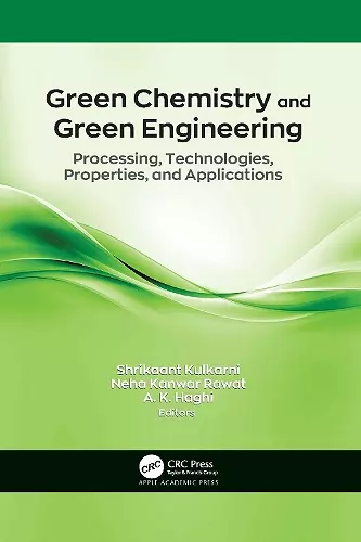 Green Chemistry and Green Engineering cover