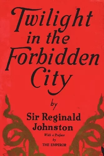 Twilight in the Forbidden City cover