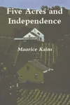 Five Acres and Independence - Original Edition cover