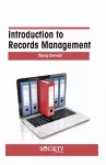 Introduction to Records Management cover