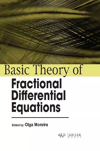 Basic Theory of Fractional Differential Equations cover