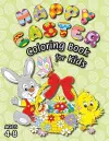 Happy Easter Coloring Book for Kids cover