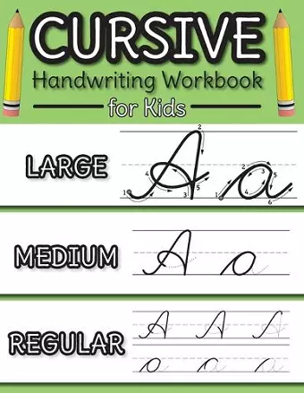 Cursive Handwriting Workbook for Kids cover