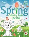 Spring Coloring Book for Kids cover