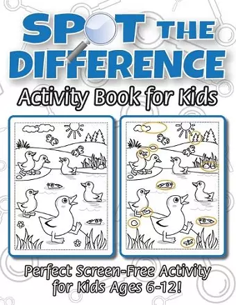 Spot the Difference Activity Book for Kids cover